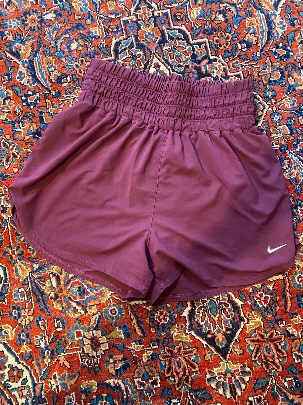 Nike Women’s Plum Elastic-Waist Athletic Shorts